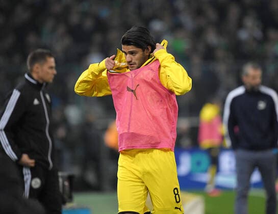 07 03 2020, Football GER, Season 2019 2020, 1 Bundesliga, 25 matchday, Borussia Moenchengladbach Borussia Dortmund 1 2, Mahmoud Dahoud Borussia Dortmund Moenchengladbach North Rhine-Westphalia Germany Team2