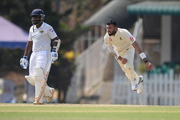 Bilder des Jahres 2020, Sport 03 März Sri Lanka v England tour Day Two Saqib Mahmood of England during day two of the tour match at Free Trade Sports Complex, Katunayake Content Not Available For UK Newspapers Copyright: xThusithxWijedorux FIL-14195-0018