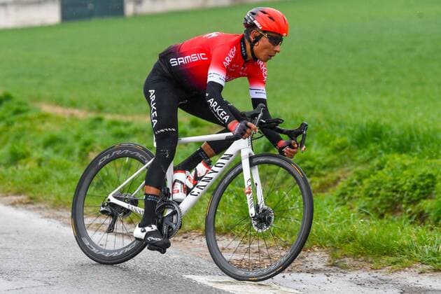 PLAISIR, FRANCE - MARCH 8 : QUINTANA Nairo (COL) of TEAM ARKEA - SAMSIC during stage 1 of the 78th edition of the Paris - Nice cycling race, a stage of 154km with start and finish in Plaisir on March 08, 2020 in Plaisir, France, 8 03 2020 ( Photo by Nico Vereecken Photo News CYCLISME : Paris - Nice 2020 - stage 1 - 08 03 2020 PHOTONEWS PANORAMIC  775375253