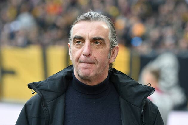 Ralf Minge Managing Director Sport, SG Dynamo Dresden , SG Dynamo Dresden vs FC Erzgebirge Aue, Soccer, 2 Bundesliga, 08 03 2020 DFL REGULATIONS PROHIBIT ANY USE OF PHOTOGRAPHS AS IMAGE SEQUENCES AND OR QUASI VIDEO SG Dynamo Dresden vs FC Erzgebirge Aue, Soccer, 2 Bundesliga, 08 03 2020 Dresden Copyright: xBertxHarzer xEibner-Pressefotox EP_bhr