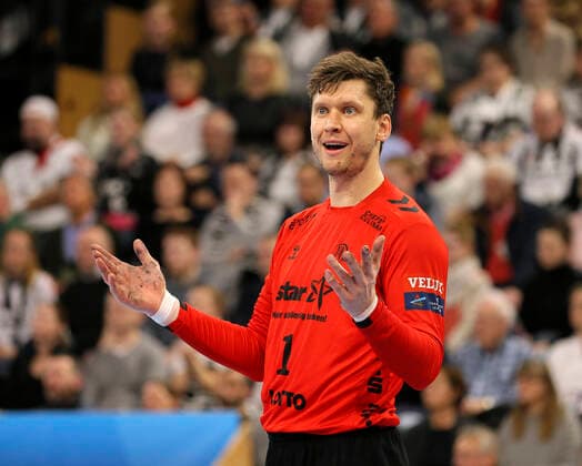 Photo Goalkeeper Niklas Landin Jacobsen Kiel Handball Men on 05 02 2020 Champions League THW Kiel HC Vardar Skopje 34 23
