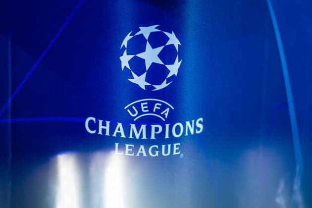 Symbol photo, symbol picture Logo Champions League during the round 2 of 2 season 2019 2020 in the Champions League Men between RB Leipzig and Tottenham Hotspur Spurs in the Red Bull Arena on 10 March 2020 in Leipzig, Saxony Saxony, Germany Germany DFL REGULATIONS PROHIBIT ANY USE OF PHOTOGRAPHS AS IMAGE SEQUENCES AND OR QUASI VIDEO