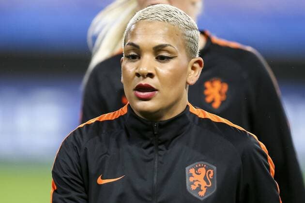 VALENCIENNES, 10-03-2020 ,stade du Hainaut, Tournoi de France, France - Netherlands , season 2019 2020, Netherlands player Shanice Van de Sanden during the match France - Netherlands 3-3 France - Netherlands  x7407028x Copyright: