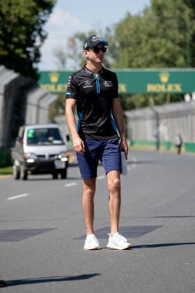 Nicolas Latifi RoKit Williams Racing at the Trackwalk, Formula 1, Australian Grand Prix, Albert Park Circuit Melbourne, 11 03 2020 Formula 1, Australian Grand Prix, Albert Park Circuit Melbourne, 11 03 2020 Melbourne Copyright: xMemmlerx Eibner-Pressefotox EP_mmr