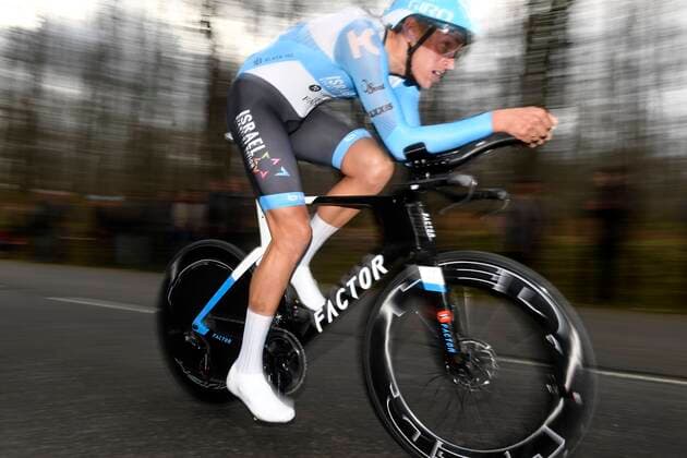 SAINT-AMAND-MONTROND, FRANCE - MARCH 11 : POLITT Nils (GER) of ISRAEL START - UP NATION during stage 4 of the 78th edition of the Paris - Nice cycling race, a individual time-trial stage of 15,5km with start and finish in Saint-Amand-Montrond on March 11, 2020 in Saint-Amand-Montrond, France, 11 03 2020 ( Photo by Nico Vereecken Photo News CYCLISME : Paris - Nice 2020 - Etape 4 - Contre la montre - 11 03 2020 PHOTONEWS PANORAMIC 