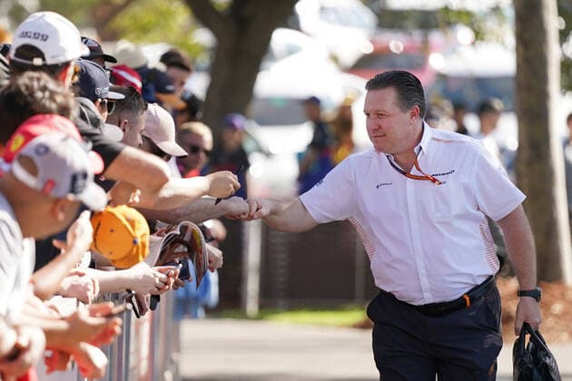 motor racing, Motorsport F1 GRAND PRIX, McLaren Boss Zak Brown arrives ahead of the Formula 1 Australian Grand Prix 2020 at the the Albert Park Circuit in Melbourne, Thursday, March 12, 2020. ( NO ARCHIVING, EDITORIAL USE ONLY, NO USE IN BOOKS WITHOUT CONSENT MELBOURNE VIC AUSTRALIA  Copyright: xMICHAELxDODGEx 20200312001456018634