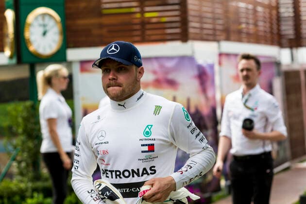 12th March 2020; Melbourne Grand Prix Circuit, Melbourne, Victoria, Australia; Formula One, Australian Grand Prix, Practice Day; Mercedes AMG Petronas driver Valtteri Bottas  ActionPlus12217048 StephenxBlackberry