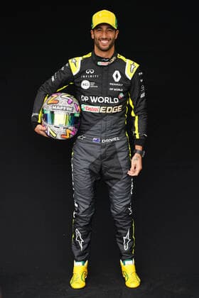 motor racing, Motorsport F1 GRAND PRIX, Daniel Ricciardo of Australia and Renault F1 poses for a photo in the Paddock ahead of the Formula 1 Australian Grand Prix 2020 at the the Albert Park Circuit in Melbourne, Thursday, March 12, 2020. ( NO ARCHIVING, EDITORIAL USE ONLY, NO USE IN BOOKS WITHOUT CONSENT MELBOURNE VIC AUSTRALIA  Copyright: xSCOTTxBARBOURx 20200312001456130852