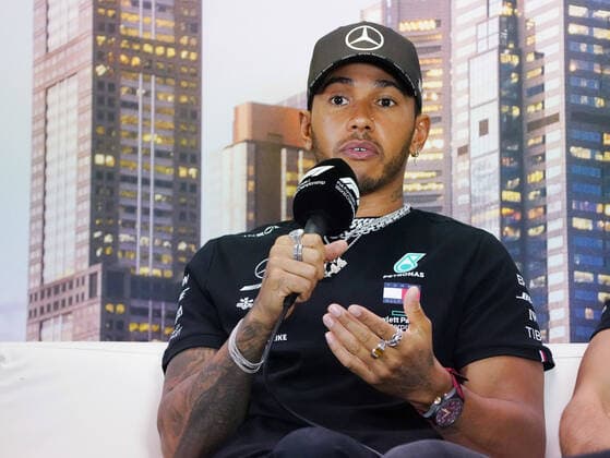 motor racing, Motorsport F1 GRAND PRIX, Lewis Hamilton of Mercedes talks during a press conference, PK, Pressekonferenz ahead of the Formula 1 Australian Grand Prix 2020 at the the Albert Park Circuit in Melbourne, Thursday, March 12, 2020. ( NO ARCHIVING, EDITORIAL USE ONLY, NO USE IN BOOKS WITHOUT CONSENT MELBOURNE VIC AUSTRALIA  Copyright: xMICHAELxDODGEx 20200312001456131142