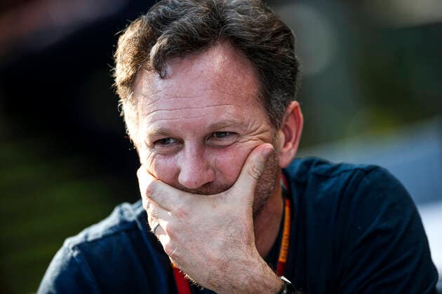 Motorsports: FIA Formula One World Championship, WM, Weltmeisterschaft 2020, Grand Prix of Australia, Christian Horner (GBR, Aston Martin Red Bull Racing), Melbourne Australia