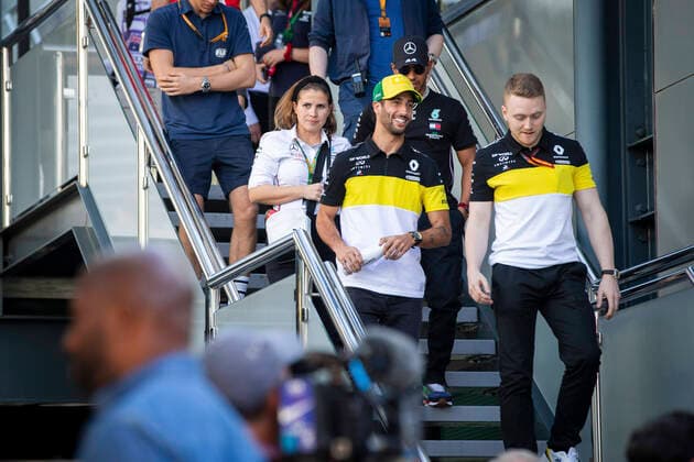 Motorsports: FIA Formula One World Championship, WM, Weltmeisterschaft 2020, Grand Prix of Australia, 3 Daniel Ricciardo (AUS, Renault F1 Team), Melbourne Australia