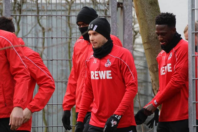 Training 1 FC Cologne 1 Football Bundesliga Season 2019 2020 Geißbockheim Cologne Germany 12 03 2020 Elvis Rexhbecaj 1 FC Cologne