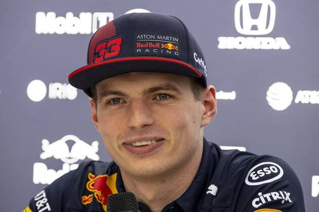 2020-03-12 02:16:52 MELBOURNE - Max Verstappen tijdens het persmoment, met de media op afstand ter voorkoming van corona besmetting, voorafgaand aan de Australian Grand Prix. ANP FRITS VAN ELDIK  Copyright: xANP FritsxvanxEldikx x408238729x