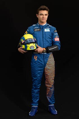 March 12, 2020: Melbourne, Australia - March 12 2020: Lando Norris of McLaren F1 Team at the driver portrait session at the 2020 Formula 1 Australian Grand Prix - ZUMAp121 20200312_zsp_p121_076 Copyright: xChrisxPutnamx