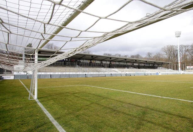 Stuttgart , Football Press Conference Stuttgarter Kickers , Overview , empty stadium