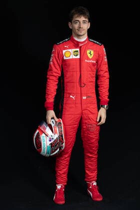 March 12, 2020: Melbourne, Australia - March 12 2020: Charles Leclerc of Scuderia Ferrari Mission Winnow at the driver portrait session at the 2020 Formula 1 Australian Grand Prix - ZUMAp121 20200312_zsp_p121_096 Copyright: xChrisxPutnamx