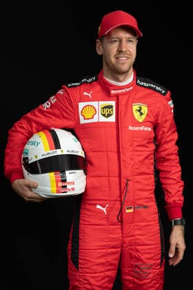 March 12, 2020: Melbourne, Australia - March 12 2020: Sebastian Vettel of Scuderia Ferrari Mission Winnow at the driver portrait session at the 2020 Formula 1 Australian Grand Prix - ZUMAp121 20200312_zsp_p121_099 Copyright: xChrisxPutnamx
