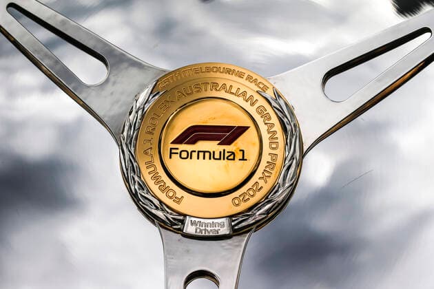 Motorsports: FIA Formula One World Championship, WM, Weltmeisterschaft 2020, Grand Prix of Australia, Winners trophy of the cancelled 2020 Australian Grand Prix Melbourne Australia
