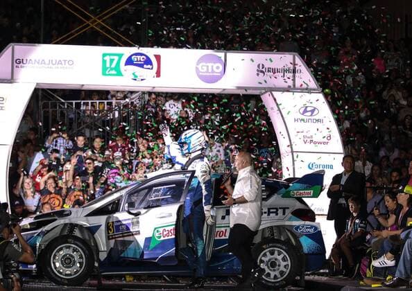 Sport Bilder des Tages The pilot of Filandia Ok T participates in the WRC, Motorsport Rallye, WM Rally of Guanajuato, Mexico, 12 March 2020. Belgian driver Thierry Neuville of the Hyundai Shell Mobis team finished first on the night Street Stage on Thursday at the start of the Guanajuato Rally, the third date of the World Rally Championship. Belgian Neuville dominates the Street Stage at the Ganajuato Rally !ACHTUNG: NUR REDAKTIONELLE NUTZUNG!  Copyright: xLuisxRamírezx MEX7441 20200313-637196752234092643