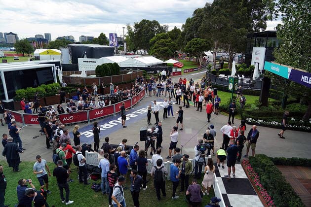 FORMULA 1 ROLEX AUSTRALIAN GRAND PRIX 2020 13 03 2020, Albert Park, Melbourne, FORMULA 1 ROLEX AUSTRALIAN GRAND PRIX 2020 , pictured The race in Melbourne has been cancelled, Reason the spread of coronavirus COVID 19 Press conference to cancel the race with Andrew Westacott CEO of the Australian Grand Prix , Chase Carey Chairman of Formula 1 Liberty Media , Paul Little Chairman of the Australian Grand Prix , Michael Masi FIA Race Director nordphotoxBratic nph00250