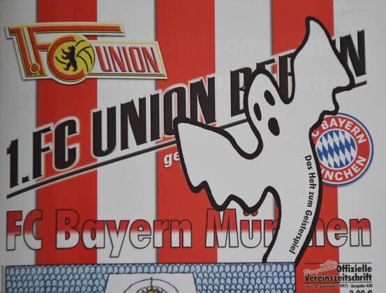 Football, Men, Season 2019 2020 26 Matchday, 1 Bundesliga, Ghost game between 1 FC Union Berlin and FC Bayern Munich, Official programme booklet for the game, the booklet for the ghost game, Cover, 13 03 2020, Copyright: xMatthiasxKochx