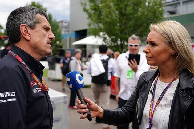 Melbourne, Australia, 13 03 2020, Formula 1, Formula 1, Australian Grand Prix, The race in Melbourne has been cancelled due to the spread of the corona virus COVID 19 , Team Principal Günther Steiner Haas F1 Team talks to the media about the cancellation Melbourne Albert Park Victoria Australia eu images 09 506 049606  eu-images-506