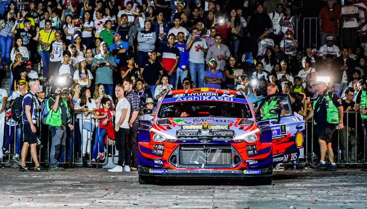 Thierry Neuville (BEL) Ð Nicolas Gilsoul (BEL) - Hyundai i20 Coupe WRC, Motorsport Rallye, WM - Car11 MOTORSPORT : Rallye du Mexique - WRC - 13 03 2020 SPresse Panoramic 