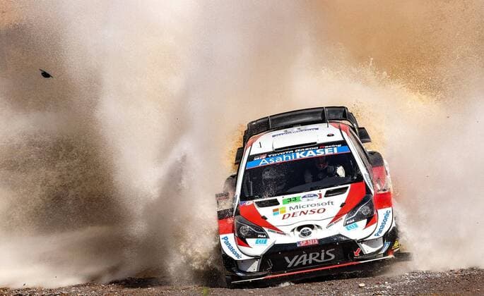 Sport Themen der Woche KW11 The British Elfyn Evans, drives his Toyota today, Friday, during the second day of activities of the Rally of Guanajuato 2020, held at the city of Leon, Mexico 13 March 2020. Rally Guanajuato Mexico 2020 !ACHTUNG: NUR REDAKTIONELLE NUTZUNG!  Copyright: xLuisxRamírezx MEX7515 97924350st