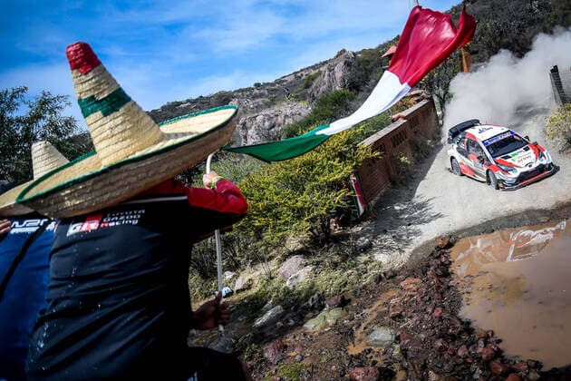 Bilder des Jahres 2020, Sport 03 März Sport Themen der Woche KW11 Sebastien Ogier (FRA) Ð Julien Ingrassia (FRA) - Toyota Yaris WRC, Motorsport Rallye, WM - Car17 MOTORSPORT : Rallye du Mexique - WRC - 13 03 2020 SPresse Panoramic 