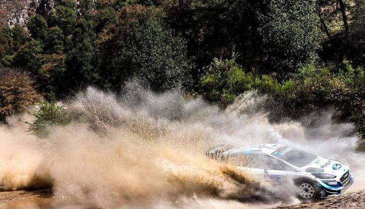 Sport Bilder des Tages The Finn, Teemu Suninen, drives his Ford, today, Friday, during the second day of activities of the 2020 Guanajuato Rally, held in the city of Leon, Mexico 13 March 2020. Rally Guanajuato Mexico 2020 !ACHTUNG: NUR REDAKTIONELLE NUTZUNG!  Copyright: xLuisxRamírezx MEX7527 20200313-637197375146845778