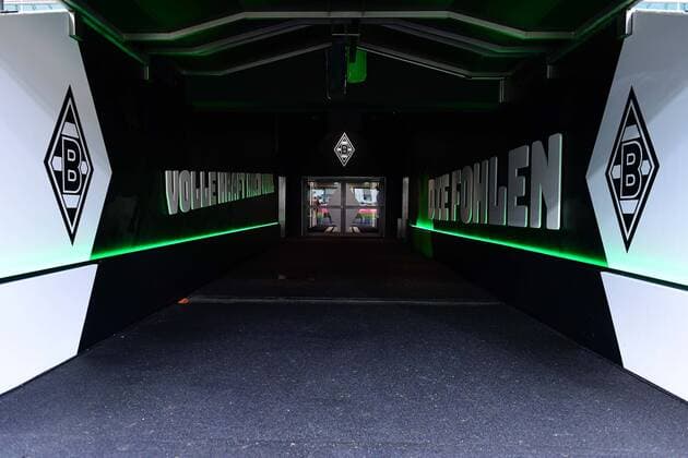 Football 1 Bundesliga 21 matchday Borussia Mönchengladbach 1 FC Köln on 11 03 2020 in Borussia Park in Mönchengladbach Players tunnel in Borussia Park DFL regulations prohibit any use of photographs as image sequences and or quasi video xRx