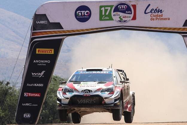 Finish Kalle Rovanpera drives his Toyota on the second day of activities of the Rally of Guanajuato 2020, in the city of Leon, Mexico, 14 March 2020. EFE Luis Ramirez Guanajuato Rally Mexico 2020 !ACHTUNG: NUR REDAKTIONELLE NUTZUNG!  Copyright: xLuisxRamírezx MEX7616 20200314-637198232893990503
