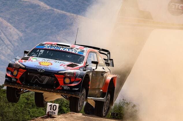 Estonian Ott Tanak drives his Hyundai on the second day of activities of the Rally of Guanajuato 2020, in the city of Leon, Mexico, 14 March 2020. EFE Luis Ramirez Guanajuato Rally Mexico 2020 !ACHTUNG: NUR REDAKTIONELLE NUTZUNG!  Copyright: xLuisxRamírezx MEX7629 20200314-637198251230785139