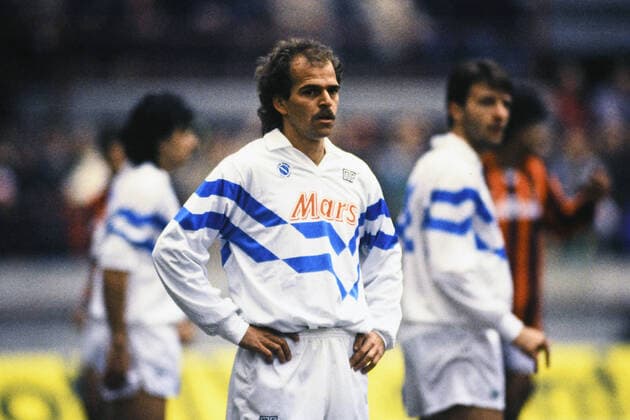 ALEMAO, Napoli, Serie A, Milan vs Napoli 3-0, Milano SERIE A 1989-90 MILAN-NAPOLI 3-0
