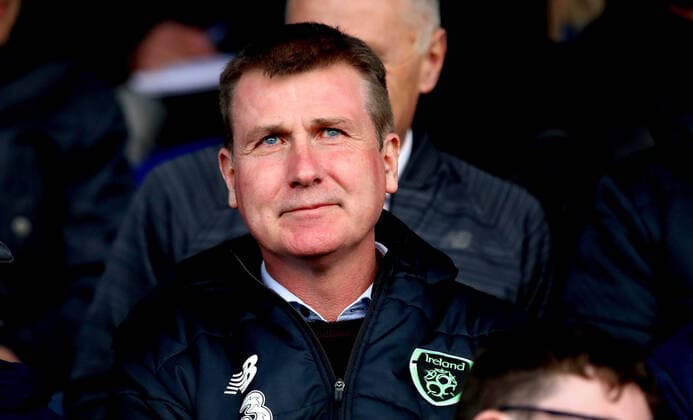 FAI Announce Stephen Kenny As Republic Of Ireland Senior Manager With Immediate Effect 4 4 2020 UEFA European Under-17 Championship Group D, RSC, Waterford 6 5 2019 Ireland U17, U 17 vs Czech Republic U17 Ireland U21, U 21 Manager Stephen Kenny Stephen Kenny 4 4 2020  Copyright: x INPHO RyanxByrnex inpho_01545914