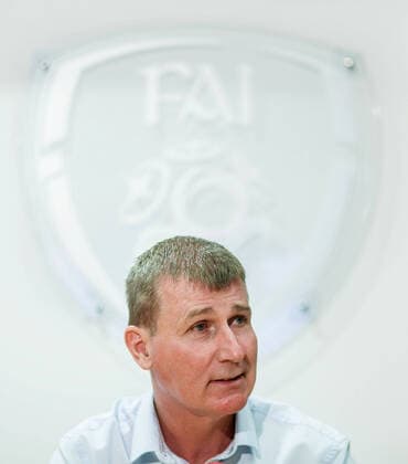 FAI Announce Stephen Kenny As Republic Of Ireland Senior Manager With Immediate Effect 4 4 2020 Republic of Ireland U21, U 21 Squad Announcement, FAI National Training Centre, Dublin 28 8 2019 Manager Stephen Kenny Stephen Kenny 4 4 2020  Copyright: x INPHO TommyxDicksonx inpho_01595878