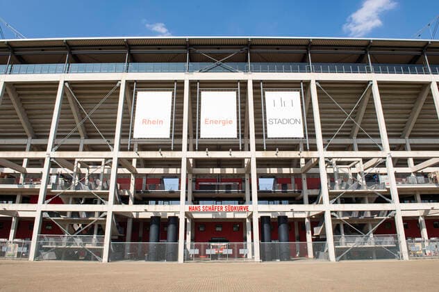 Football 1 Bundesliga, Season 2019 2020 Exterior view of the RheinEnergieStadion of 1 FC Köln Empty entrances and ticket office, Copyright: xChristopherxNeundorfx xKirchner-Mediax