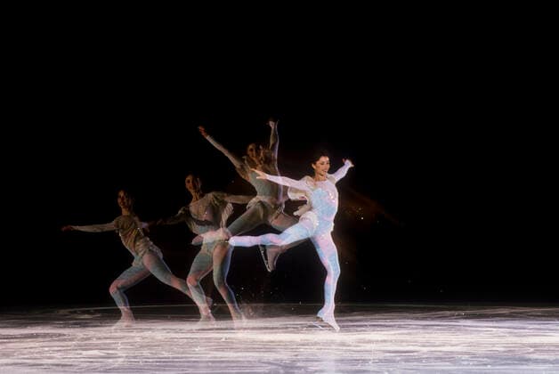Figure skating, Eiskunstlauf Sequence of female figure skater in action. ,model released, Symbolfoto Copyright: xDUOMO PCNx FG0303-106035