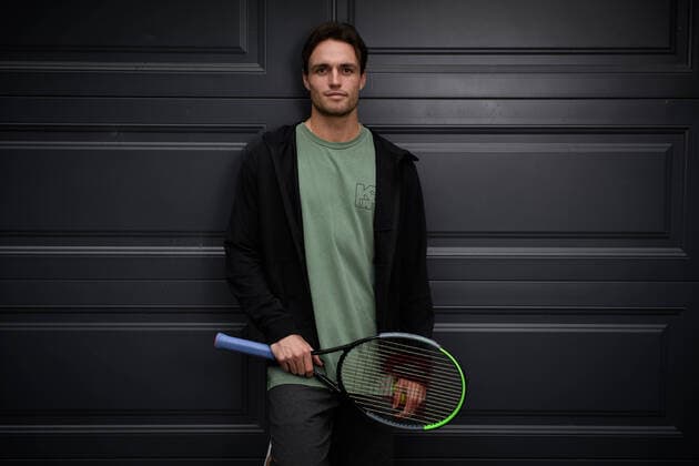 Tennis, Chris O Connell Fotoshooting TENNIS CHRIS OCONNELL TRAINING COVID-19, Australian tennis player Chris O Connell poses for a photograph at his home in Bayview, Sydney, Thursday, April 9, 2020. ( NO ARCHIVING, EDITORIAL USE ONLY, NO USE IN BOOKS WITHOUT CONSENT SYDNEY NSW AUSTRALIA  Copyright: xDANxHIMBRECHTSx 20200409001462772537