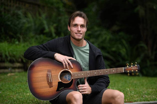 Tennis, Chris O Connell Fotoshooting TENNIS CHRIS OCONNELL TRAINING COVID-19, Australian tennis player Chris O Connell poses for a photograph at his home in Bayview, Sydney, Thursday, April 9, 2020. ( NO ARCHIVING, EDITORIAL USE ONLY, NO USE IN BOOKS WITHOUT CONSENT SYDNEY NSW AUSTRALIA  Copyright: xDANxHIMBRECHTSx 20200409001462772891