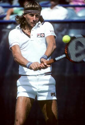 Tennis Bjorn Borg (SWE) at the 1980 US Open Tennis Championships New York Flushing Meadows NY USA Copyright: xPaulxJ.xSutton DUOMO PCNx TN0301 055327