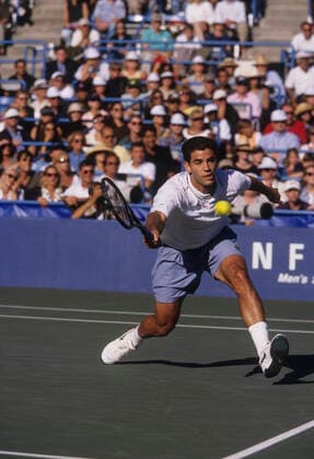 Tennis Pete Sampras (USA) at the 1995 US Open Tennis Championships New York Flushing Meadows NY USA Copyright: xPaulxJ.xSutton DUOMO PCNx TN0301 106084
