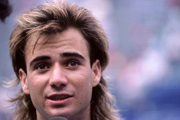 Tennis Andre Agassi (USA) at the 1988 US Open Flushing New York USA Copyright: xPaulxJxSutton DUOMO PCNx TN0301 406454