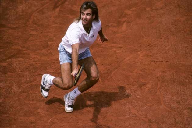 Tennis Andre Agassi (USA) at the 1988 French Open Paris France Copyright: xPaulxJxSutton DUOMO PCNx TN0301 406468