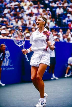 Tennis Steffi Graf Steffi Graf (GER) competing at the 1995 US Open. New York NY USA Copyright: xStevenxE..xSutton DUOMO PCNx TN0302 106079