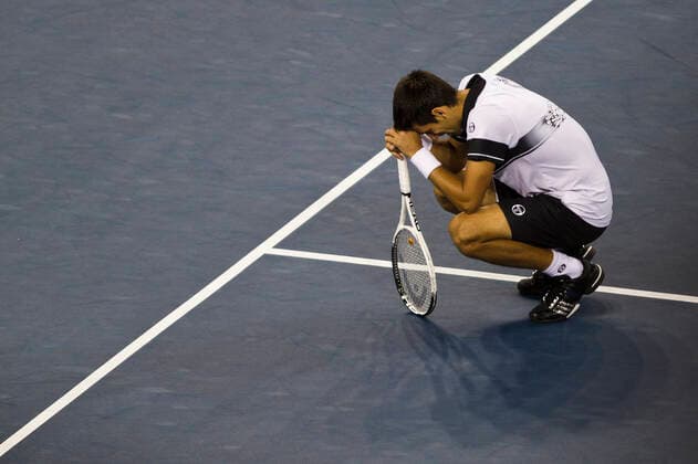 2010 US Open Tennis Novak Djokovic (SRB) competing in the Men s Championship Finals at the 2010 US Open Tennis. New York Flushing Meadows NY USA Copyright: xPaulxJxSutton PCNx TN1017-913433