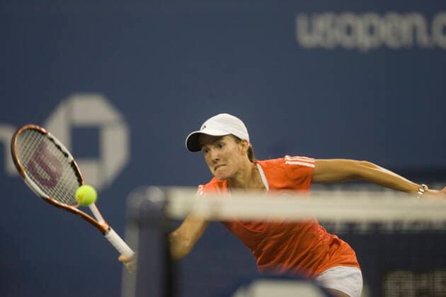 Tennis Justine Henin (BEL) during the Women s Final at the 2007 US Open Tennis New York Flushing Meadows NY USA Copyright: xPaulxJxSutton PCNx TN1317-107527