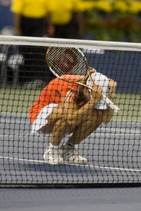 Tennis Justine Henin (BEL) clebrates her victory at the Women s Final at the 2007 US Open Tennis New York Flushing Meadows NY USA Copyright: xPaulxJxSutton PCNx TN1317-107614