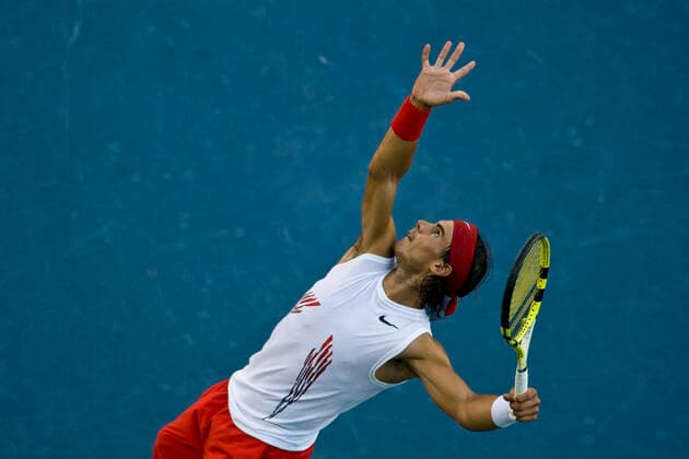 Tennis Rafael Nadal (ESP) during the Men s Semi-Finals at the 2008 US Open Tennis Queens National Tennis Center New York USA Copyright: xPaulxJxSuuton PCNx TN1417-109666