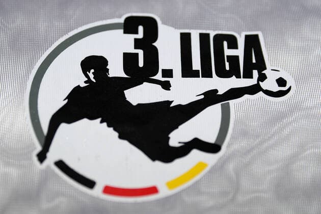 Symbol photo on 13 04 2020 in Bielefeld LOGO 3 LIGA MH